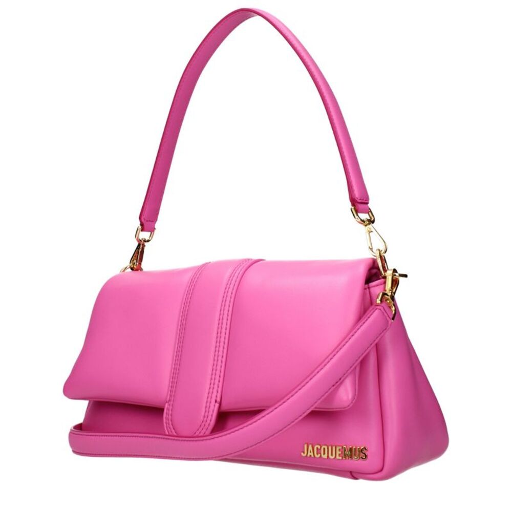Jacquemus Pink Leather Shoulder Women's Bag - Picture 2 of 3